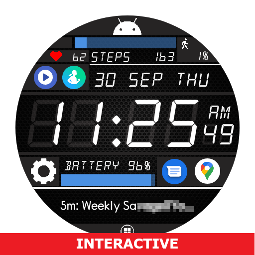Digital Watch for Wear OS 1.9 Icon