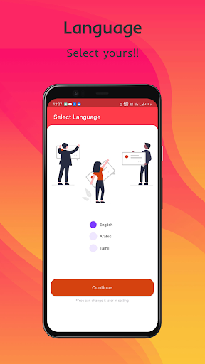 Android application Personal Expenses screenshort