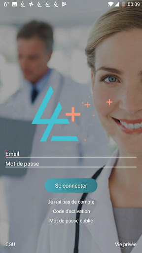 Android application Link4Life Patients screenshort