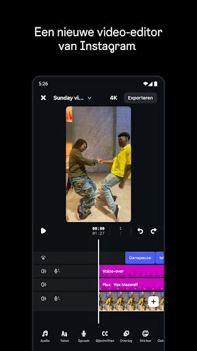 Edits, een Instagram-app