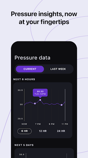 Screenshot of WeatherX Forecast