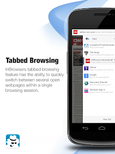 InBrowser - Incognito Browsing Varies with device APK screenshots 3