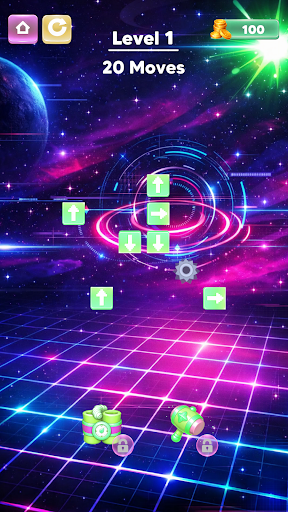 Orbit Tiles: Galaxy Align ekran görüntüsü