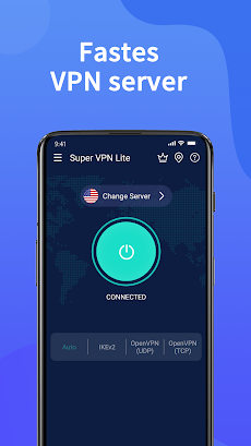 SuperGreen VPN Lite Free VPN Clientのおすすめ画像1