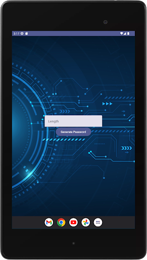 MYJ Password Generator Screen 3