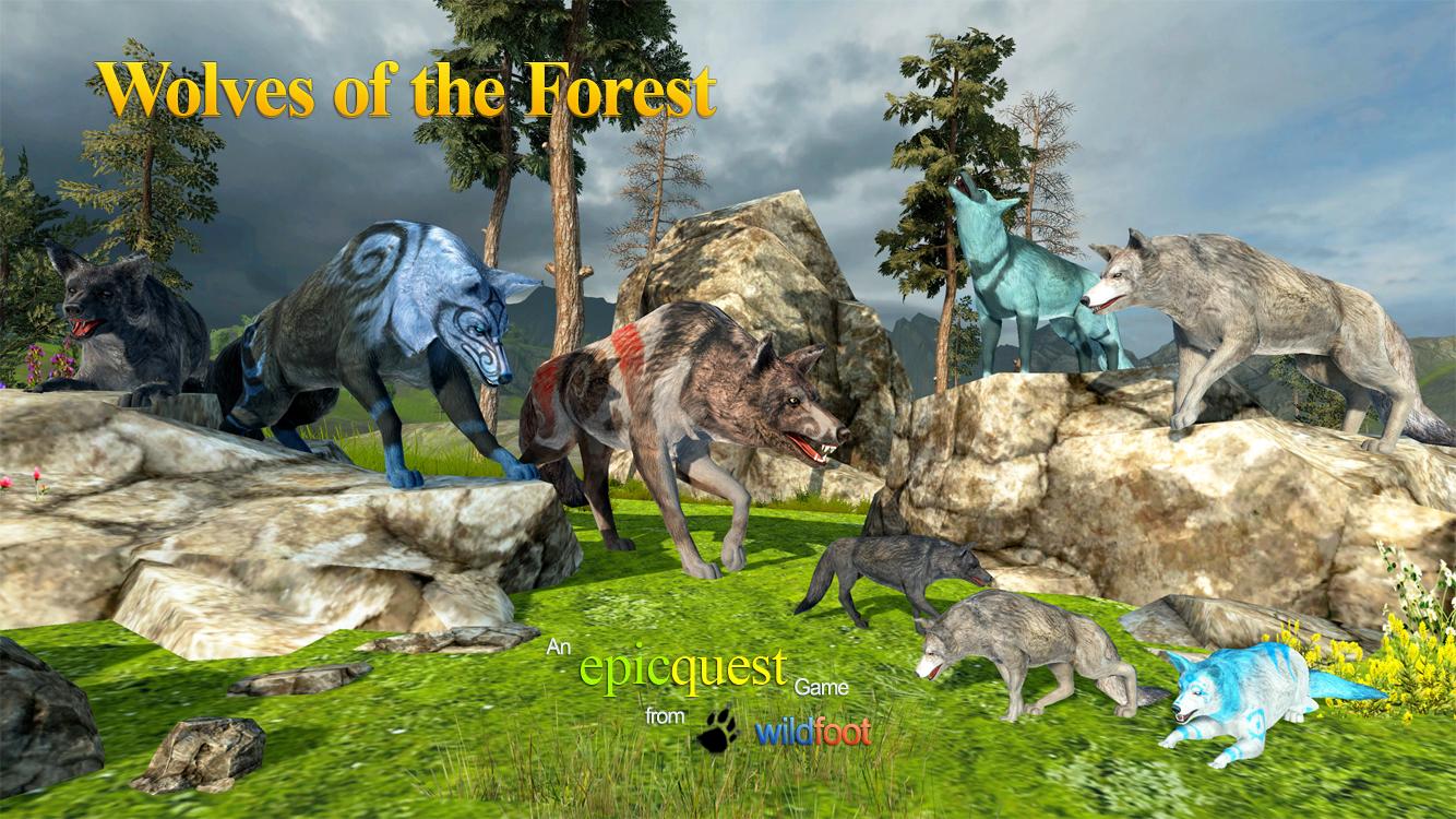 Android application Wolves of the Forest screenshort