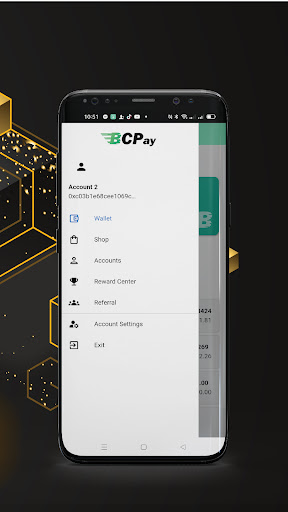 Android application BCPay Wallet screenshort