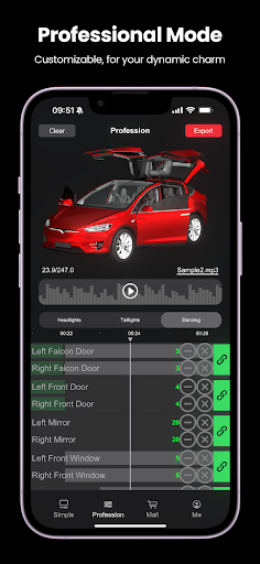 Light Show Creator for Tesla Screen 3