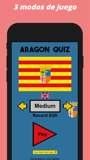 Aragon Quiz Game Screen 3
