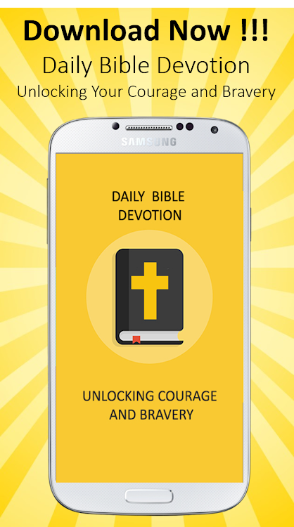 Daily Bible Devotion - Courage - 6 - (Android)