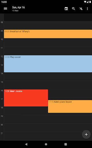 Screenshot of Simple Calendar - Plan Easily