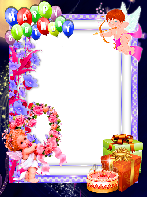#7. Birthday Photo Frames (Android) Ved: CodeEdifice