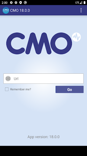 Android application CMO V18 screenshort
