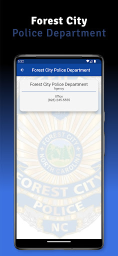 Forest City PD Citizen Connect Screen 2