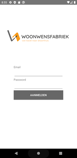 Android application Woonwensfabriek screenshort