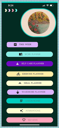 Cocoon Organiser Screen 2