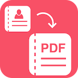 Contacts to PDF icon