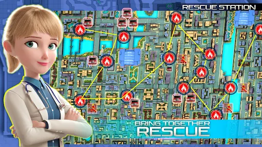 911 rescue fire truck 3d games