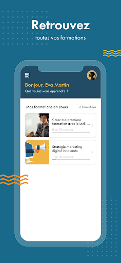 Android application Apolearn screenshort