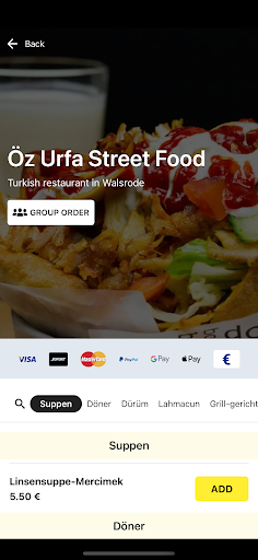 Öz Urfa Street Food Screen 2
