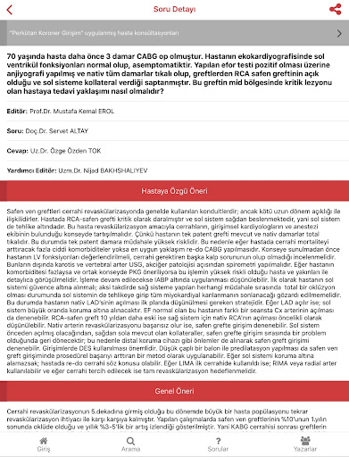 Kardiyoloji Konsültasyon