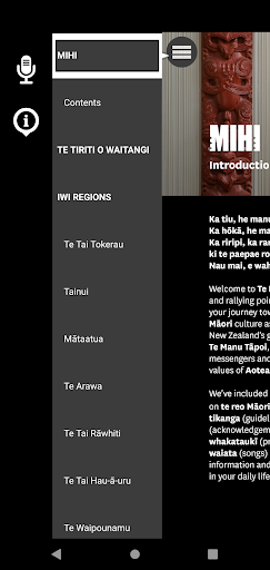 Te Manu Tāpoi Screen 3