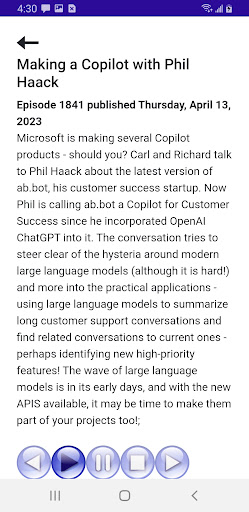 .NET Rocks! Screen 2