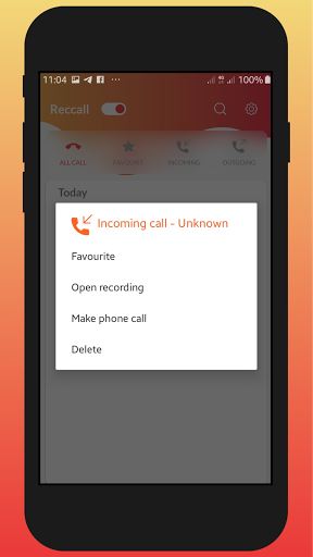 Automatic Call Recorder Pro Screen 2
