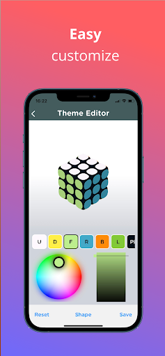 Rubik Cube Solver and Guide Screen 2