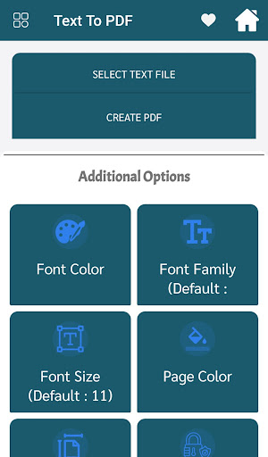Image|Text|Excel PDF Converter Screen 3