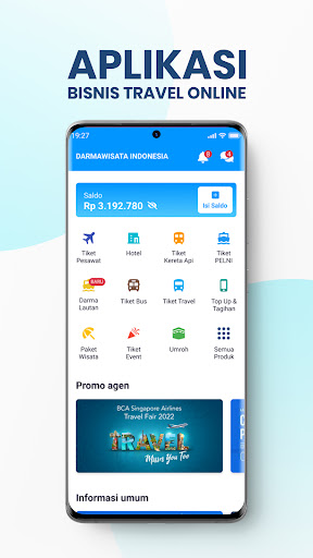 Android application Darmawisata Indonesia screenshort