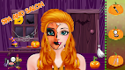 screenshot of Cute Girl Halloween Makeup Art