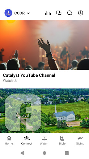 Catalyst Church on Raceway Screen 2