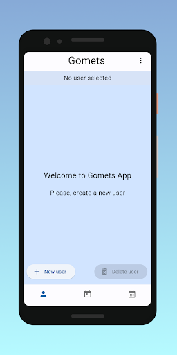Android application Gomets - Easy behavior tracker screenshort