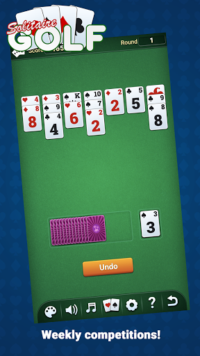 Solitaire Golf Screen 2