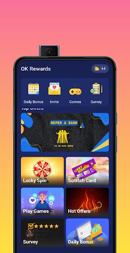 Android application OkRewards - Get 24 hrs Rewards screenshort