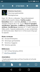 Flora Helvetica Pro français