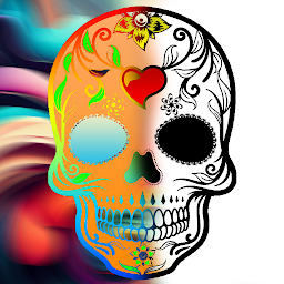 「Skulls Coloring Book」のアイコン画像
