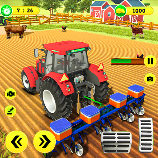 Tractor Farming Farm Games Sim