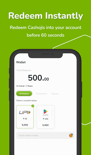 Cashoji: Daily Earning App Screen 3