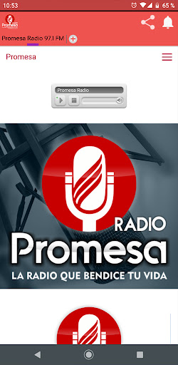 Promesa Radio Screen 2