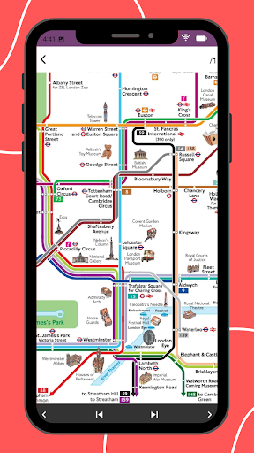 Android application London Tube Map 2024 screenshort