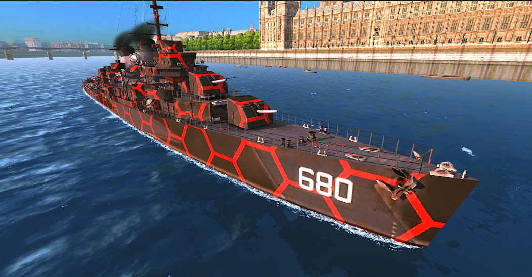 Battle of Warships: Online banner