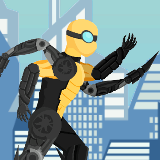 Spider Cyborg: City run logo