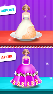 Doll Cake Games Dress up Games