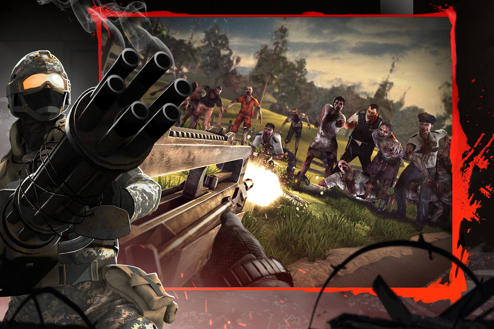 Android application Zombie Frontier 3: Sniper FPS screenshort