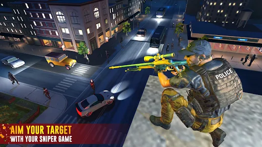 Sniper Games Offline Battle 3D