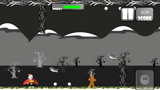 Android application Flappy Christmas screenshort
