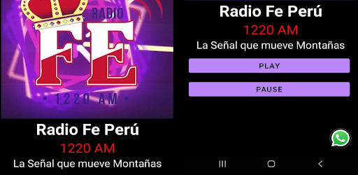 RADIO FE PERU Screen 3