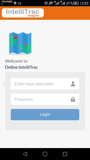 Android application IntelliTrac Hawk Wrapper AU screenshort
